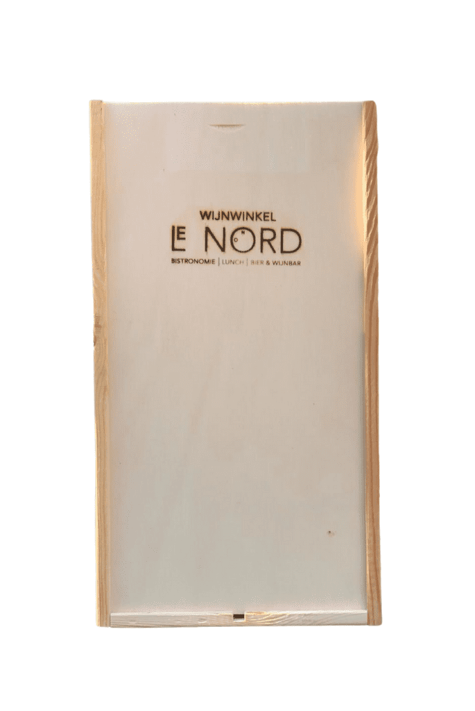 Cadeau verpakking | Houten Kist | 2 flessen